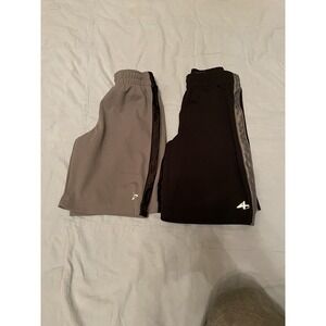 Set of Athletech Boys Elastic Waist Gym Shorts Size Small 6/7